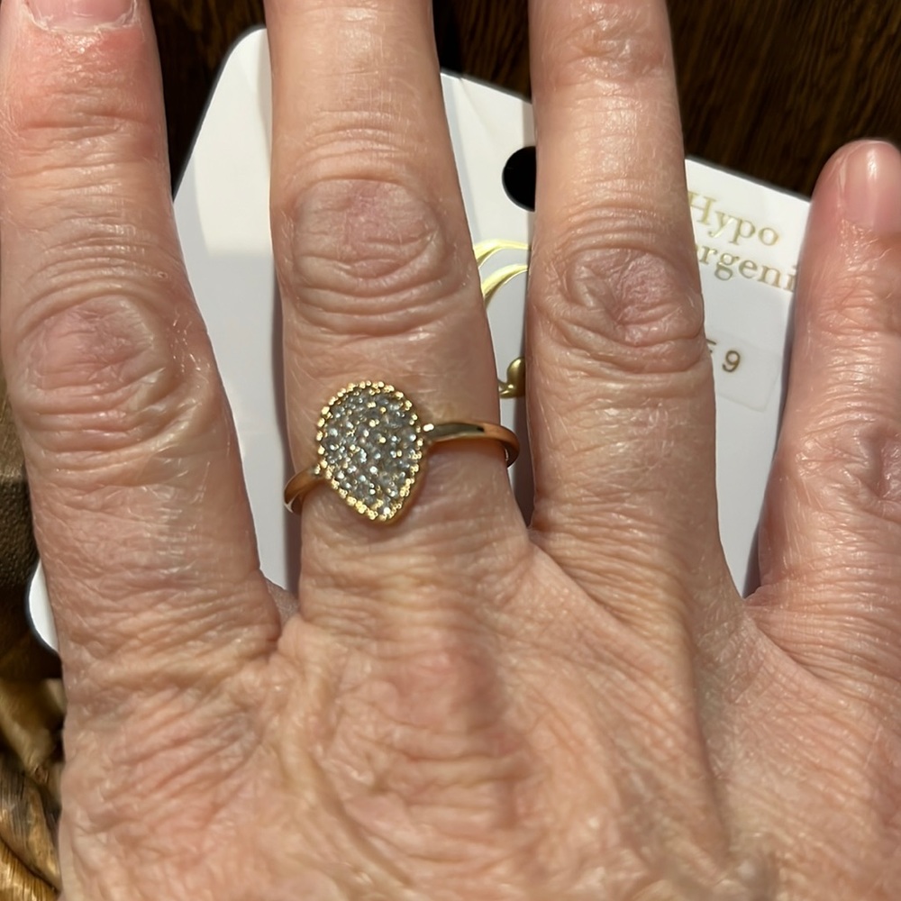 3/$15 Charming Charlie Ring Size 9 - New - Lot 038